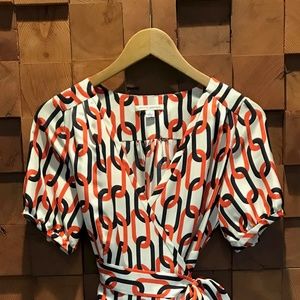 Banana Republic, 4, Satin Wrap Dress